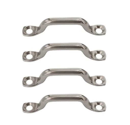 Gurtbügel für Gurtbreite bis 25mm Edelstahl Zurrbügel Riemenbügel 4 Stück