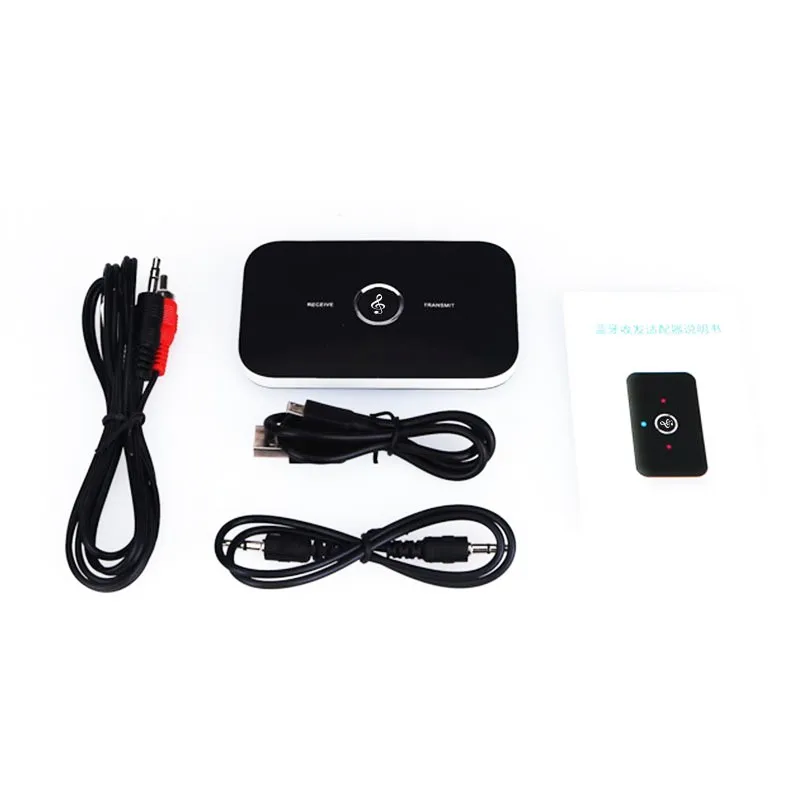 2in1 Bluetooth 5.3 Drahtlos Audio Empfänger Sender Transmitter 3,5mm AUX Adapter