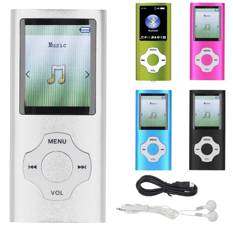 Tragbarer MP3 MP4 Player HiFi 1,8Zoll Bildschirm Video Musikplayer Support 128GB