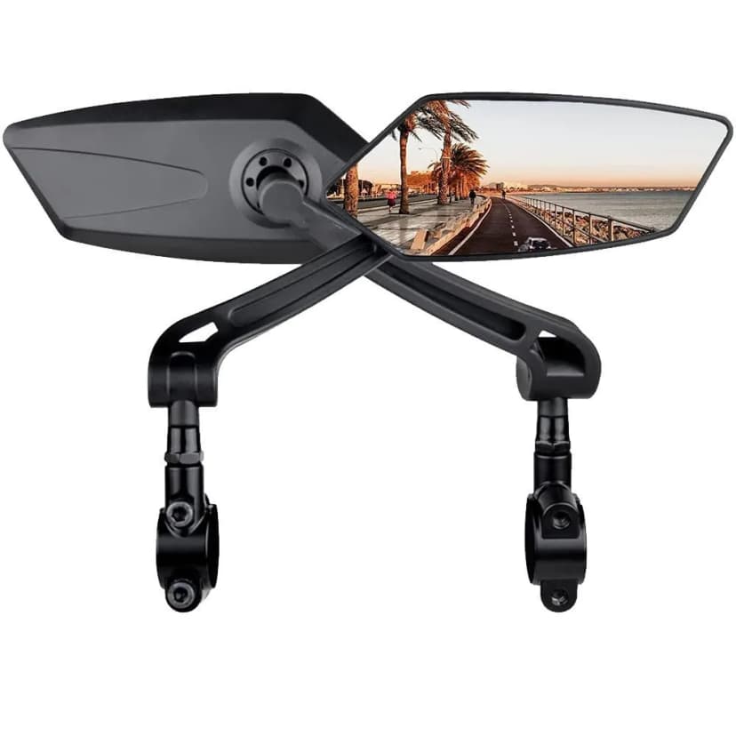 Verstellbarer Fahrrad Rückspiegel Reflektor Drehbarer Lenker Fahrradspiegel