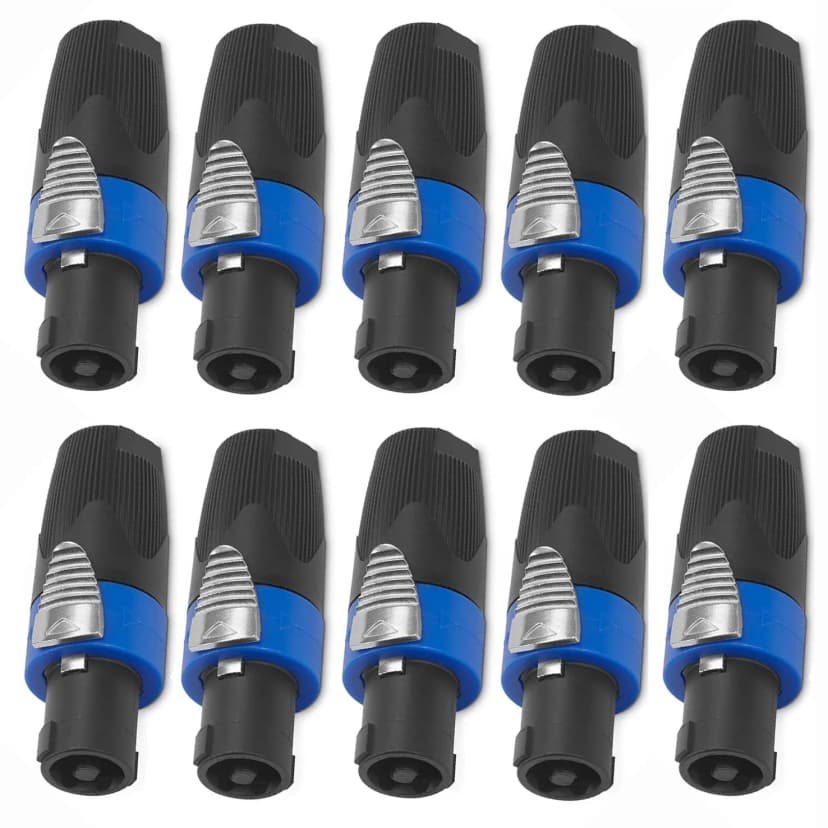 4 Pin NL4FC Audio Adapter Konverter Lautsprecherstecker NLT4X NL2FC 2/10 Stück