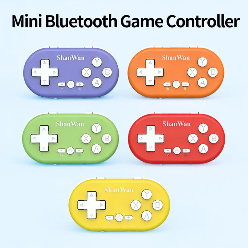 Q36 Bluetooth Wireless Gamepad Controller 3Mode for Switch PC IOS Android PS3/4
