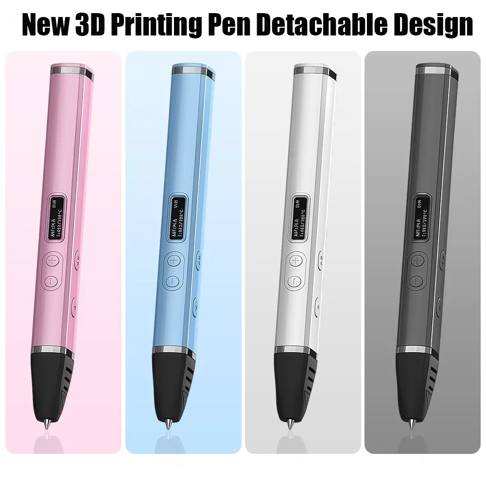 DIY Kinder 3D Druckstift OLED Anzeige mit PLA Filament Set Abnehmbar Geschenk