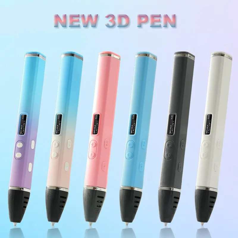DIY 3D Druckstift für Kinder LED Anzeige mit PLA Filament Set 3D Stift Geschenk