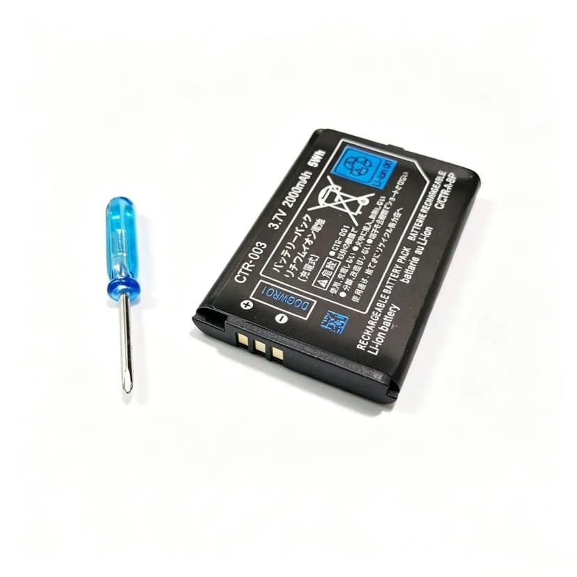 3,7 V 2000mAh Akku CTR-003 für Nintendo 3DS N3DS Controller Gamepad 1/2/3/4Stück