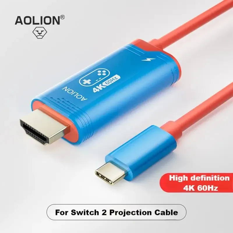 2M HDMI Host Projektionskabel für Switch 2 ROG ALLY Universal Projektions Kabel