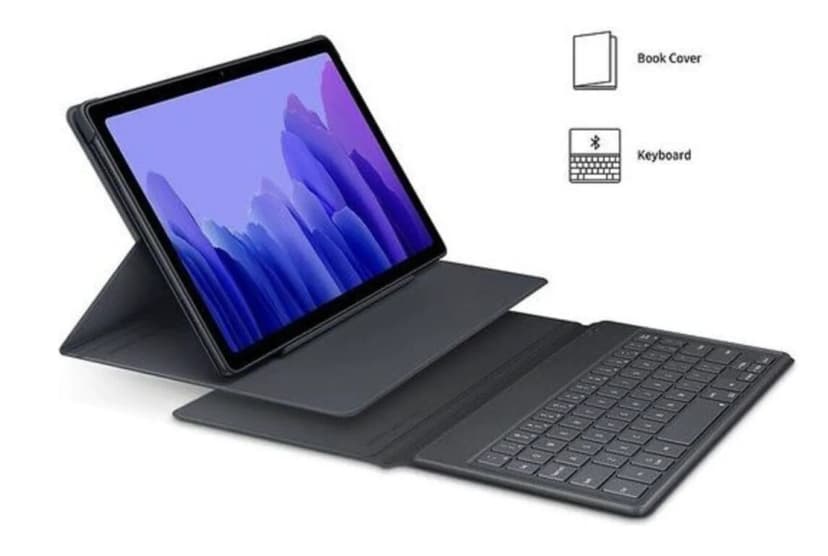 Samsung Book Cover Keyboard for Galaxy Tab A7 (grey)(DE)
