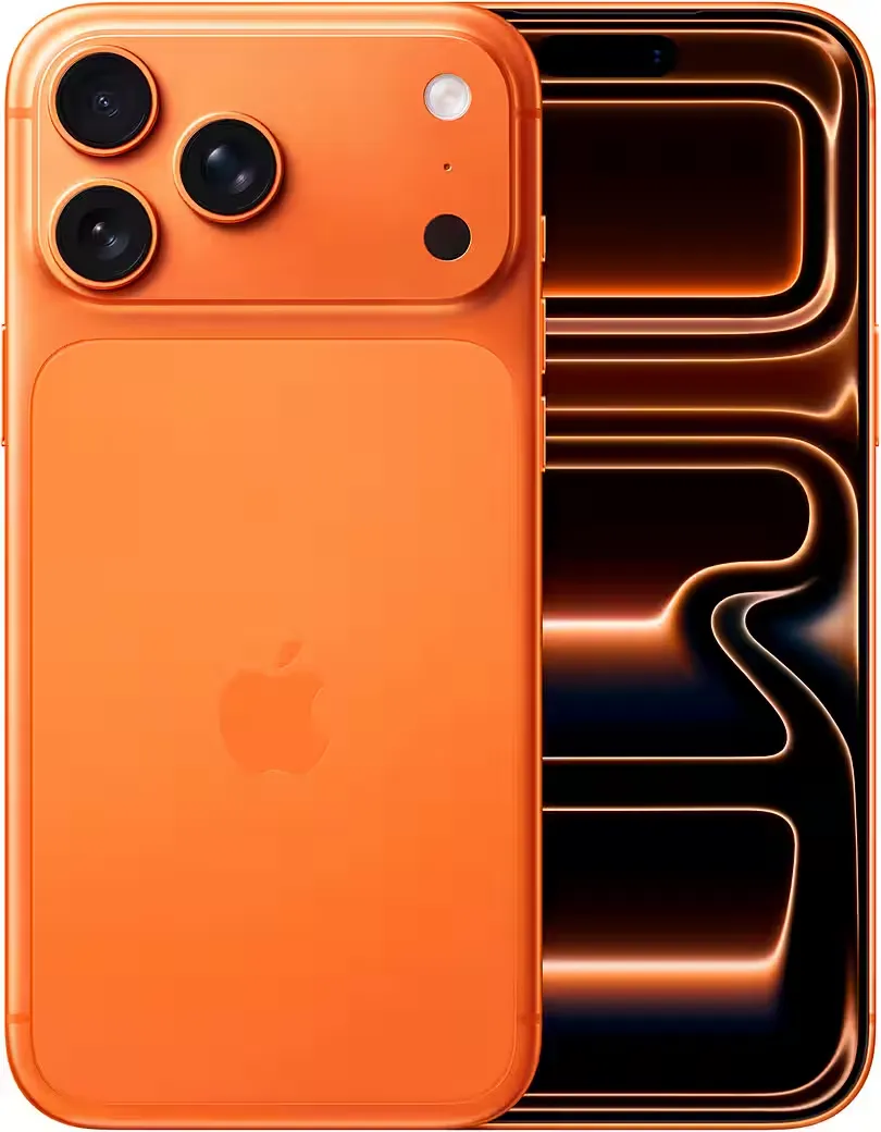 Apple iPhone 17 Pro Max 512GB Cosmic Orange inkl. Silikon Case & Schutzglas