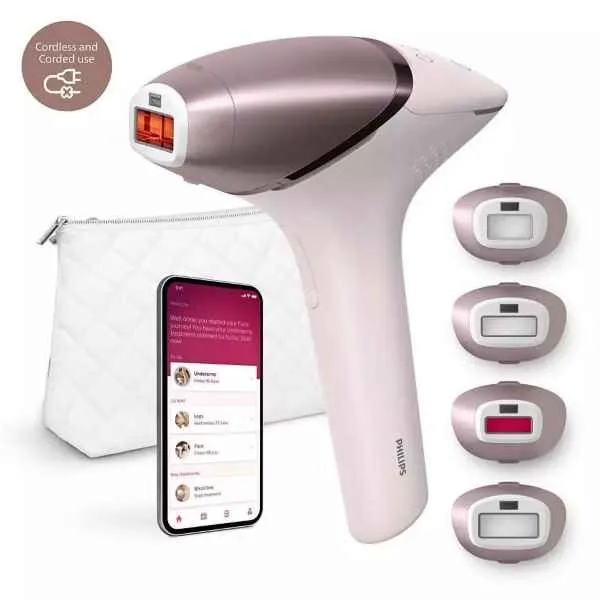 Philips Lumea IPL 9000 - IPL Haarentfernungsgerät mit SenseIQ - BRI958/00