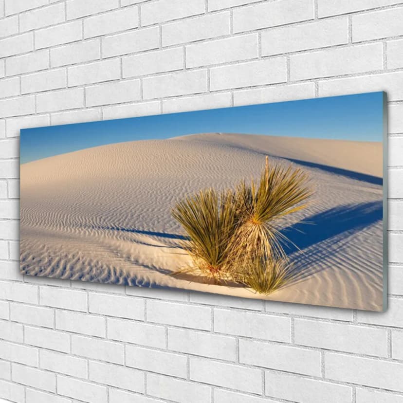 Glasbilder Wandbild Druck auf Glas 125x50 Wüste Landschaft