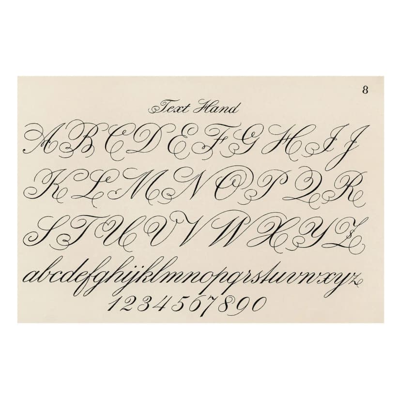 Vlies Tapete Vliesdruck Tapete Wand Dekor Kalligrafische Schrift Schwarz