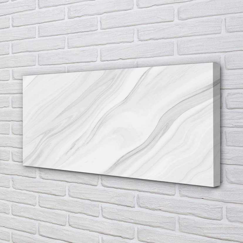 Tulup Leinwandbild 120x60 Wandkunst Marmorstein Beton