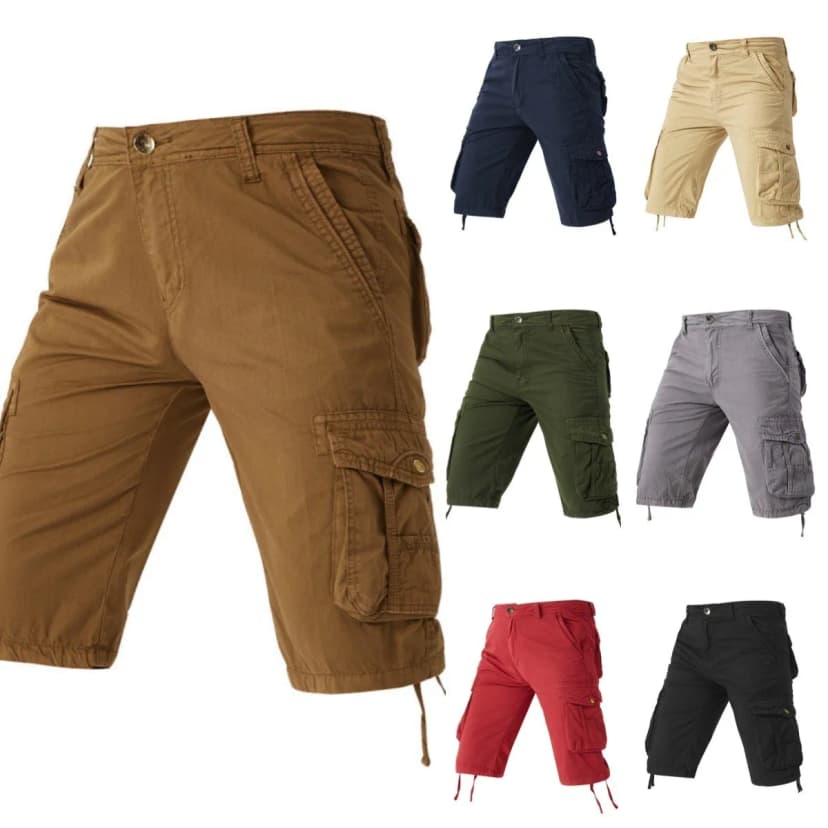Herren Cargo Siebente Hose Tarnun Arbeitshose Tactical Combat Outdoor Wanderhose