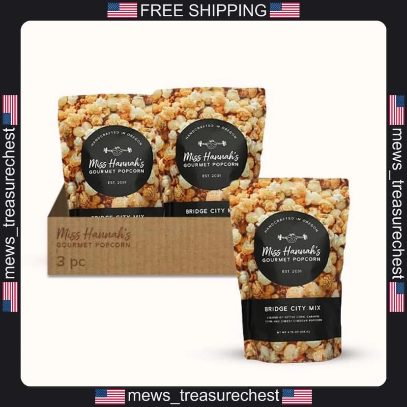 Popcorn Snack Mix 16 Unzen Karamell Cheddar Wasserkocher Kombi Pack