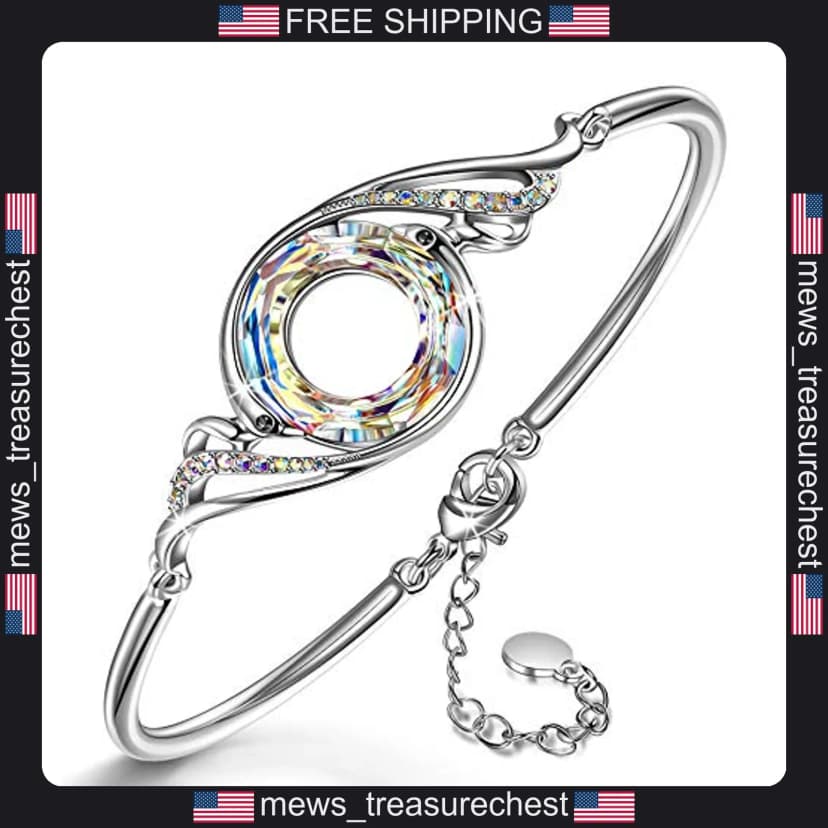 Kate Lynn Rise From the Ashes Phönix verstellbarer Armreif Armband für Damen