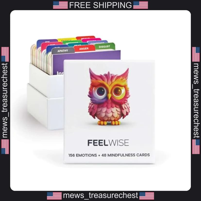 Emotionale Intelligenz Kartendeck mit 156 Emotionskarten und 37