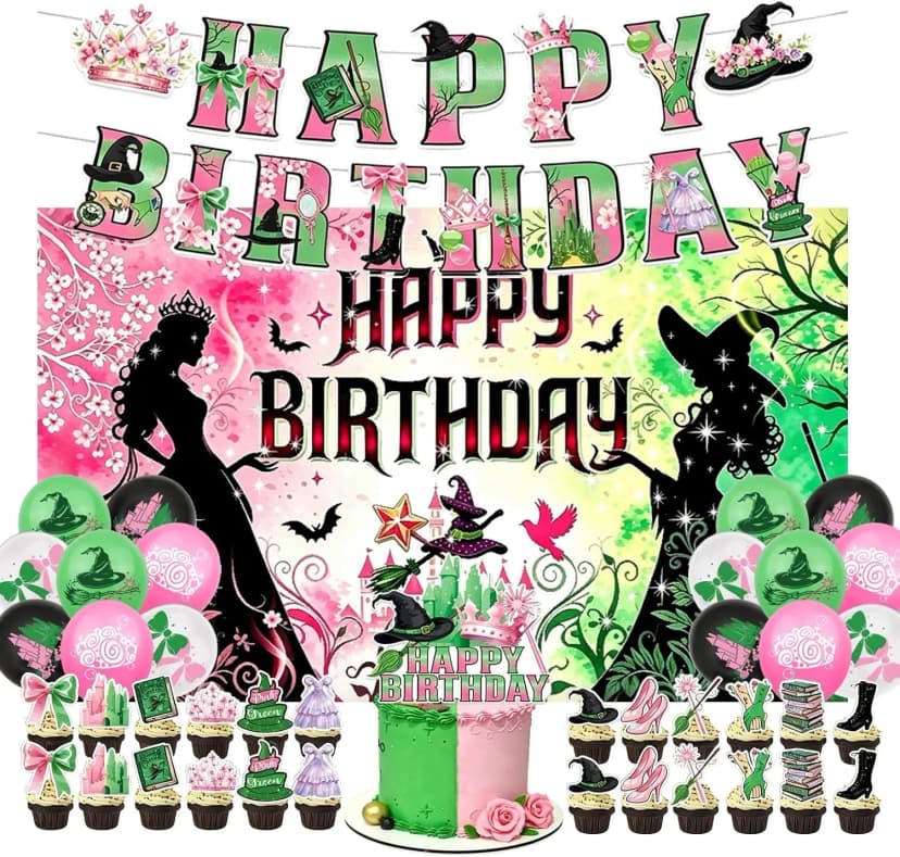 Wicked Happy Birthday Party Deko Set NEU