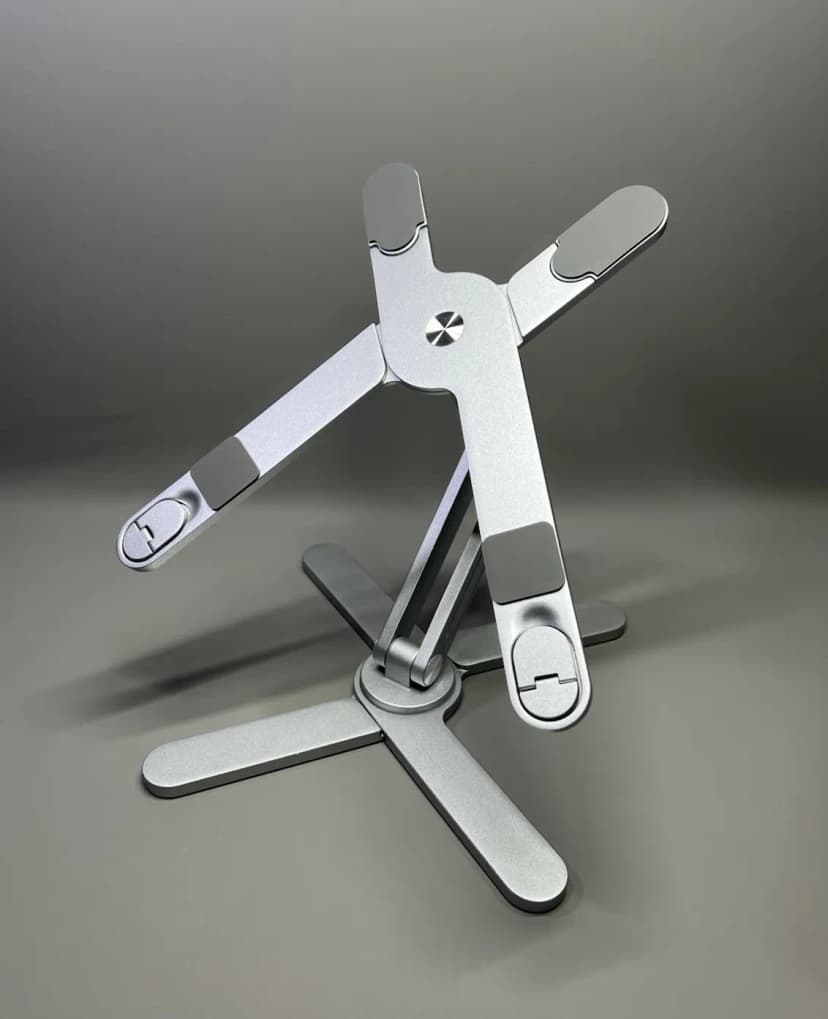 Faltbarer Ständer Laptop Halter Reise Belüftet Kühlung Riser 11-18 Zoll Geräte