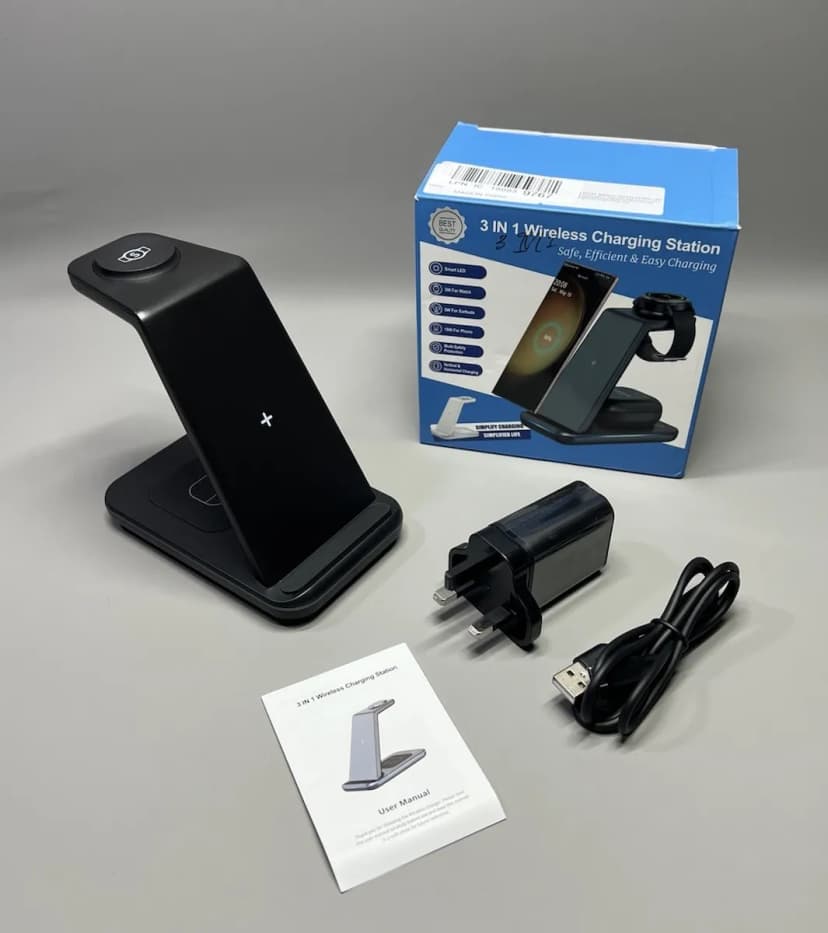 Kabelloser Ladeständer für Samsung & Galaxy Watch Bedside Ladestation 18W