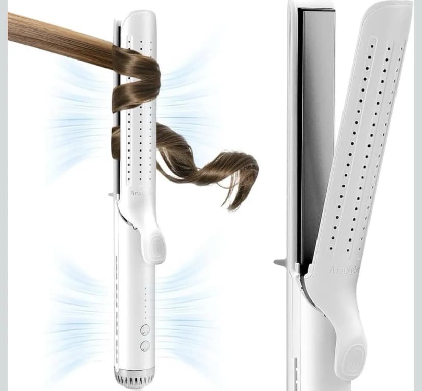 Airflow Haarglätter Lockenstab mit kühlen Lüftungsschlitzen Advanced Negative