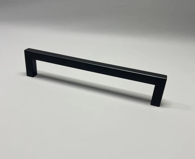 5x Küchenschrankgriffe 160 mm schwarz matt Schublade Kleiderschrank