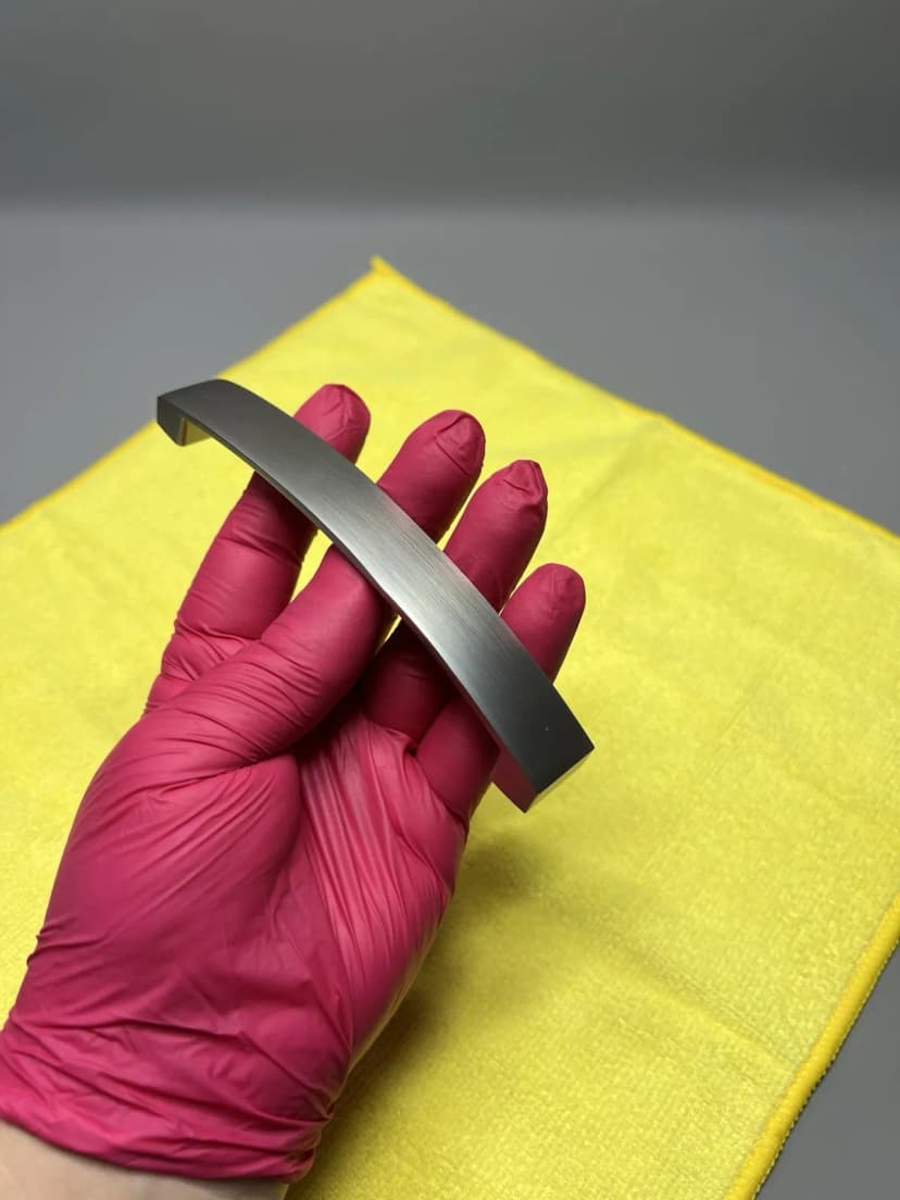 Küchen Schrankgriffe 128 mm Nickel gebürstet Schublade Kleiderschrank