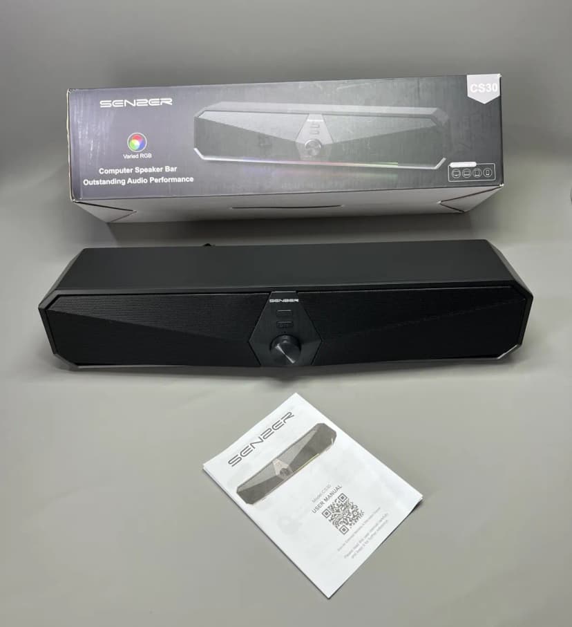 TV PC Laptop Stereo Soundbar Bluetooth Lautsprecher USB