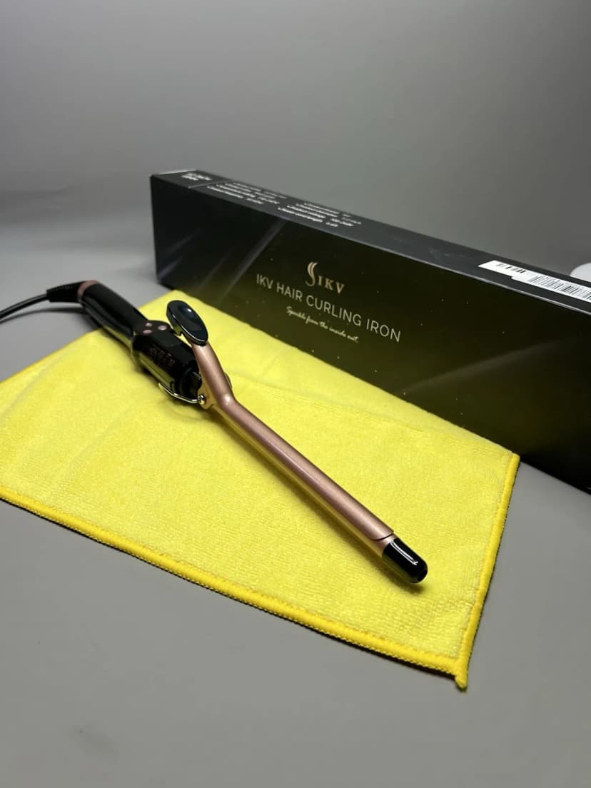Lockenstab Zange 13 mm Lockenwickler extra langer Schaft für kleine enge Locken