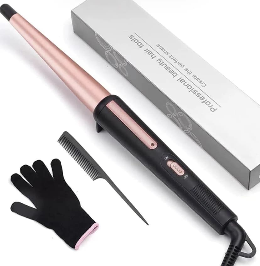 Lockenstab Zange 13-25 mm konisch Schaft für straffere Strandlocken