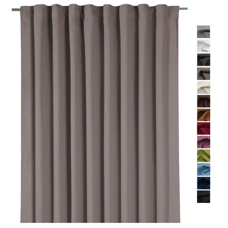 heimtexland ® XXL Thermovorhang Verdunklungsvorhang Raumteiler blickdicht Typ139 – neu – Möbel – überwiegend weiß – Foto 1…