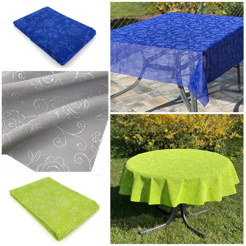 Outdoor Garten Camping Tischdecke Wetterfest Waschbar Gartentischdecke Typ798
