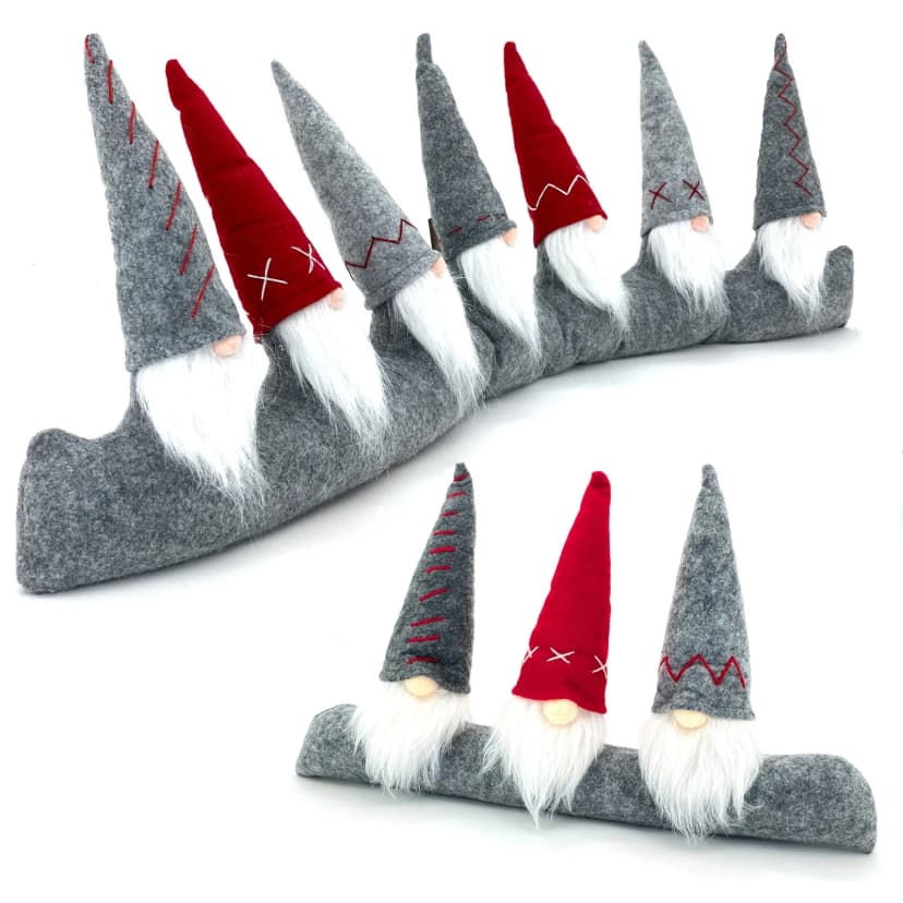 Zugluftstopper Wichtel Deko Windstopper Weihnachten Fensterdeko Zwerge Typ865