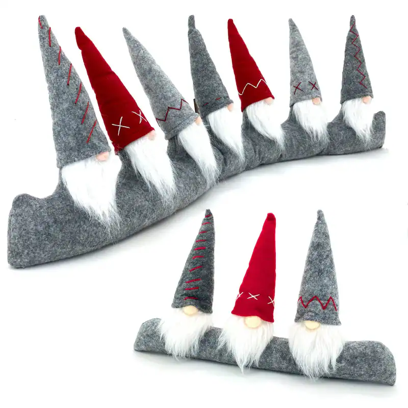 Zugluftstopper Wichtel Deko Windstopper Weihnachten Fensterdeko Zwerge Typ865 – neu – Möbel – überwiegend weiß – Foto 1 von 5