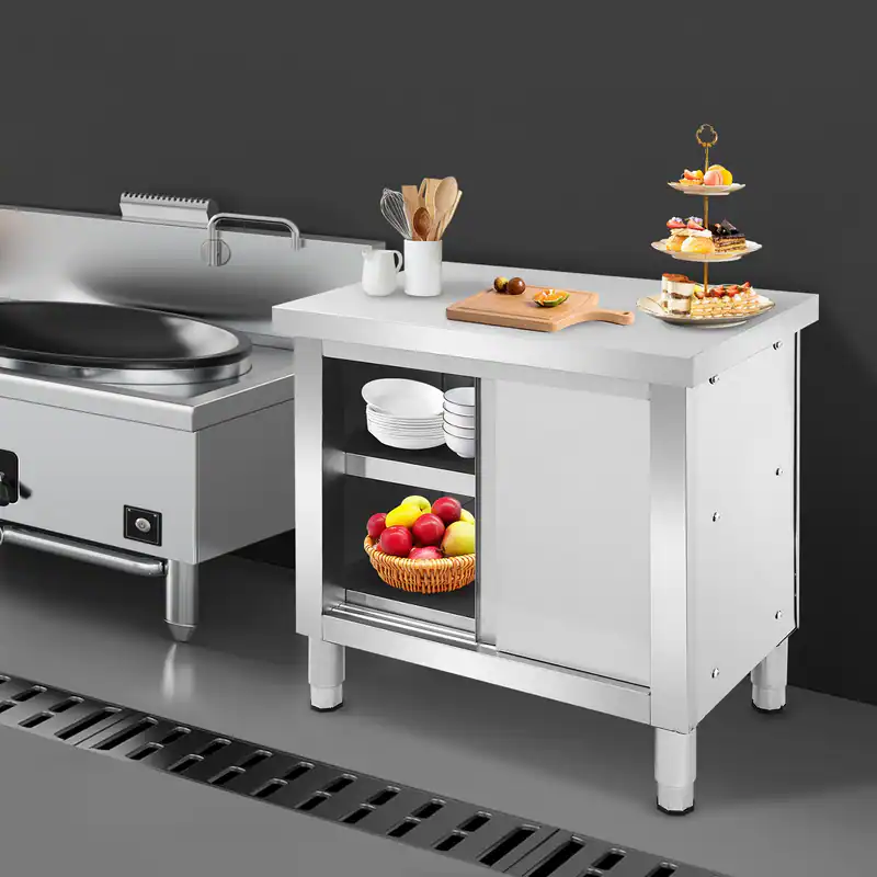 3 Etagen Edelstahltisch Gastro Arbeitstisch Küchentisch 80*50*cm Zerlegetisch – neu – Fitness & Kraftsport – überwiegend…
