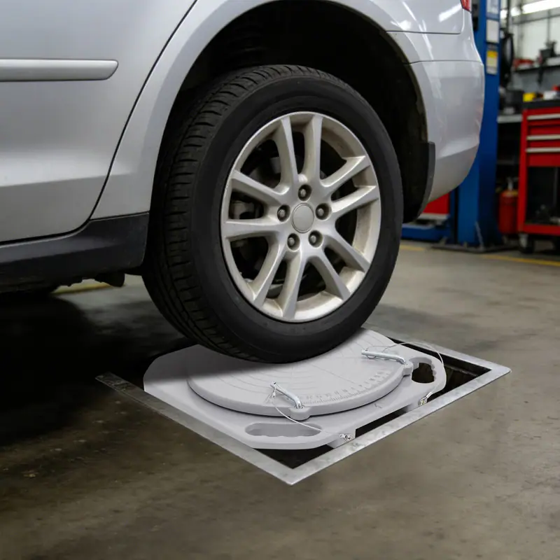 2Pcs 3t Radausrichtungsplatten Kfz Hebebühne Achsvermessungsgerät mit Zubehör – neu – Autos – überwiegend schwarz – Foto 1…
