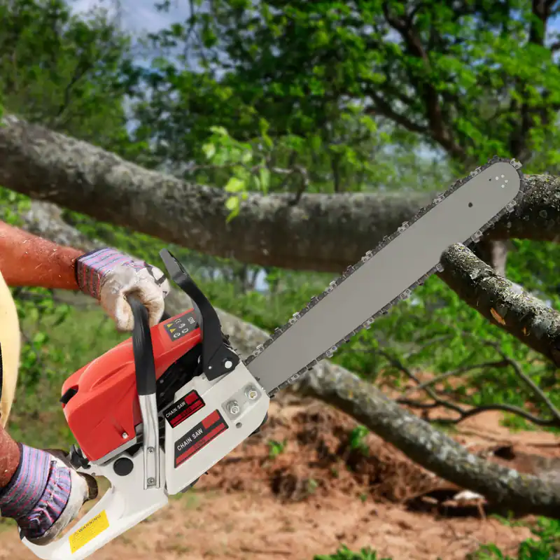 52CC Benzinkettensägen 2 Takt Benzinmotor Chainsaw 7500rpm Kabellose Kettensäge – neu – Fitness & Kraftsport – überwiegend…