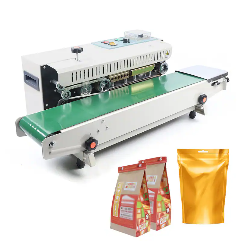 FR-900 Automatische Versiegelungsmaschine Plastiktüte Siegelmaschine Band Sealer – neu – Fitness & Kraftsport – überwiegend…