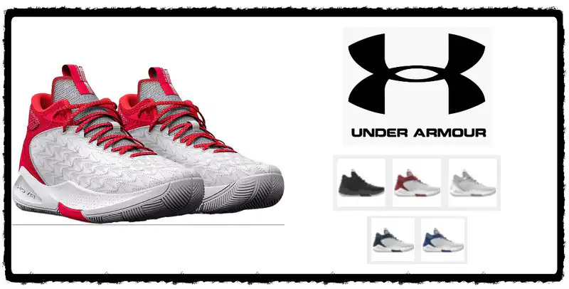 UNDER ARMOUR UNISEX HOVR Havoc Clone 5 Basketballschuhe – neu – Sonstiges – überwiegend weiß