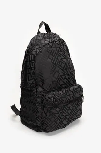 ARMANI EXCHANGE HERREN MALIBU RUCKSACK, ALLOVER BIG LOGO, ONE SIZE - SCHWARZ – neu – Taschen & Accessoires – Foto 1 von 5