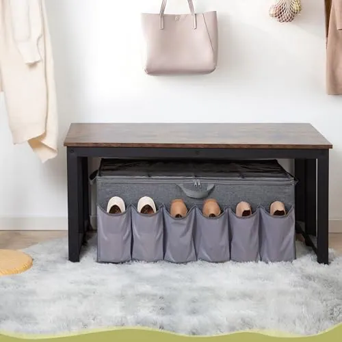 STORAGEIDEAS EXTRA GROSSER STOFF SCHUH ORGANIZER FÜR SCHRANK, PASST BIS ZU 28 - – neu – Möbel – überwiegend beige – Foto 1…