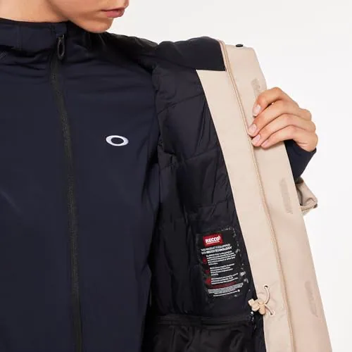 OAKLEY DAMEN SUB TEMP RECYCELTE GORE-TEX JACKE GR. XS - GR: DAMEN XS - HUMUS – neu – Wintersport – überwiegend dunkelblau…