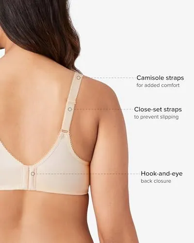 WACOAL DAMEN BASIC BEAUTY UNGEFÜTTERT BÜGEL VOLL - NATUR NUDE/SAND – neu – Damenmode – überwiegend weiß – Foto 1 von 4
