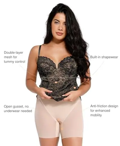 POPILUSH SPITZE COCKTAILKLEIDER FÜR DAMEN - FORMELLE PARTY KORSETT SHAPEWEAR - – neu – Damenmode – überwiegend weiß – Foto…