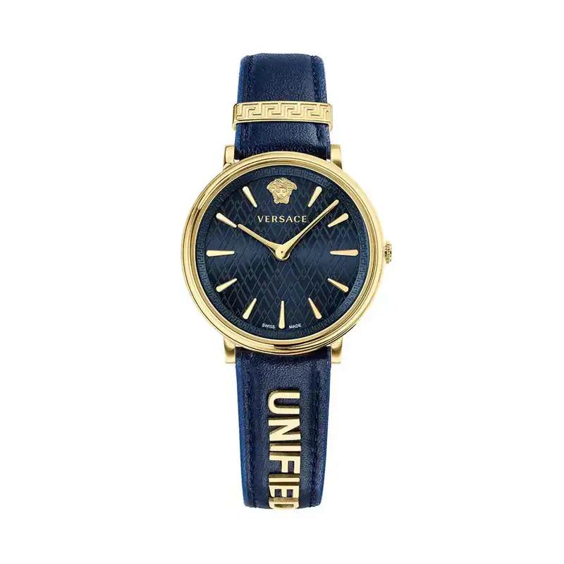 Versace Damen Uhr Armbanduhr V-Circle VBP030017Leder – neu – Uhren & Schmuck – überwiegend weiß – Foto 1 von 5