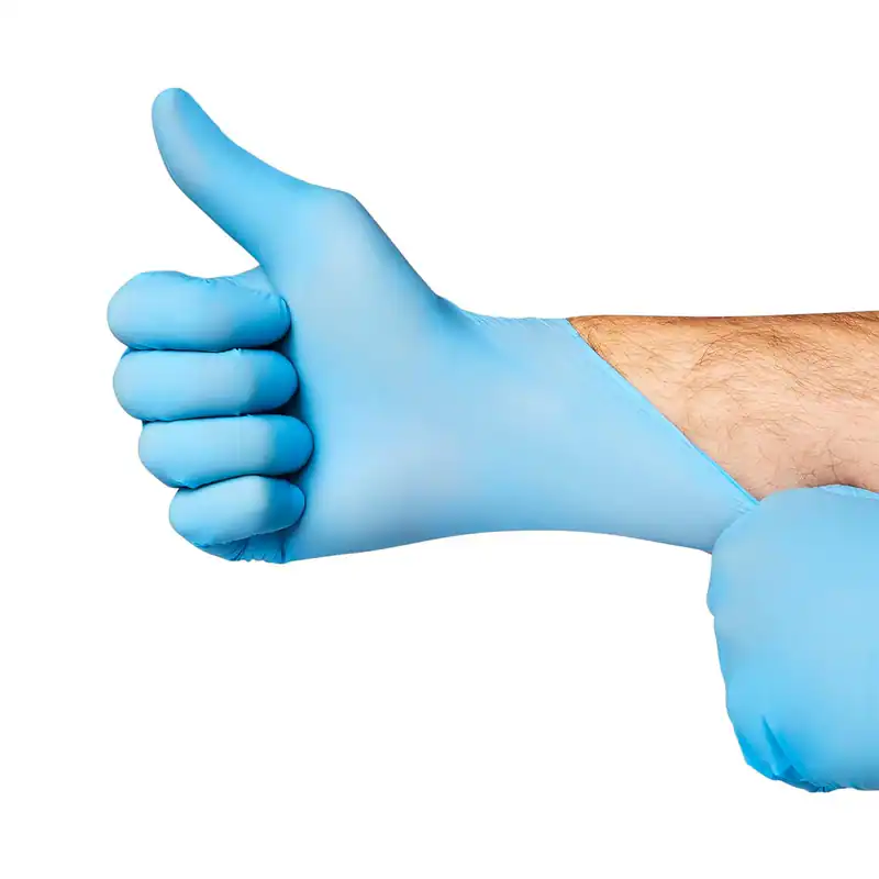 TAKECARE BLUE 4,3 MIL MEDIZINISCHE NITRILHANDSCHUHE, 100CT, EINWEG, - BLAU – neu – Sonstiges – Foto 1 von 3