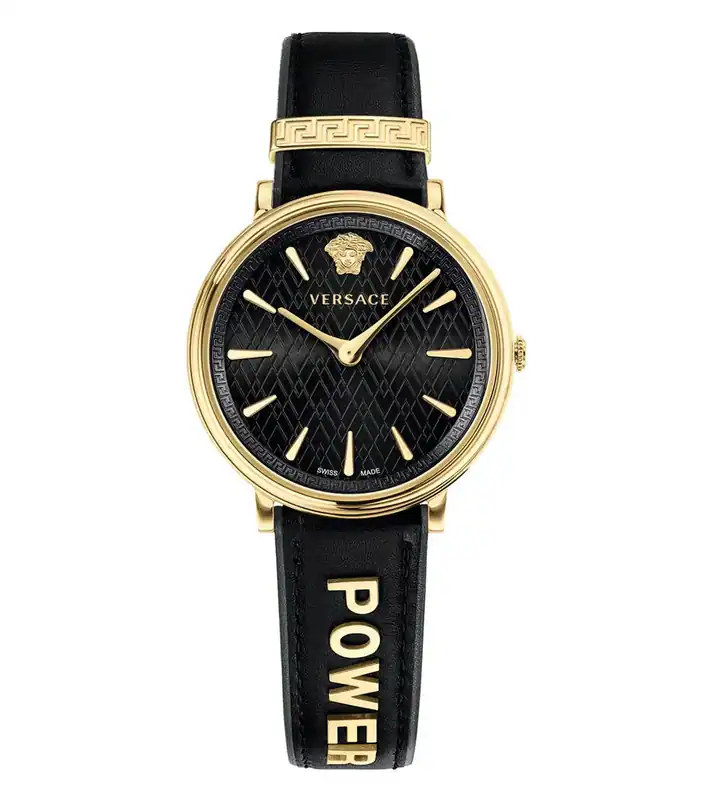 Versace Damen Uhr Armbanduhr V-Circle VBP04017 Leder – neu – Uhren & Schmuck – überwiegend weiß – Foto 1 von 5