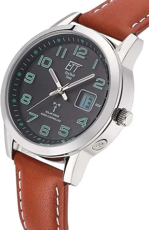 Damenuhr ETT Funk-Solar Eco Tech Time 5 Bar gut lesbar ELS-11588-22L Edelstahl – neu – Uhren & Schmuck – überwiegend weiß…