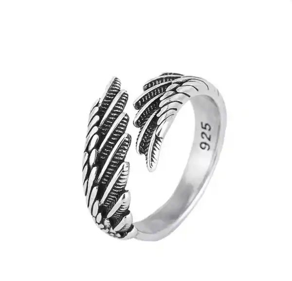 Angel Wings- Luxus-Schmuck aus 925er-Sterlingsilber - Flügelring - Lilli-G – neu – Uhren & Schmuck – Foto 1 von 5