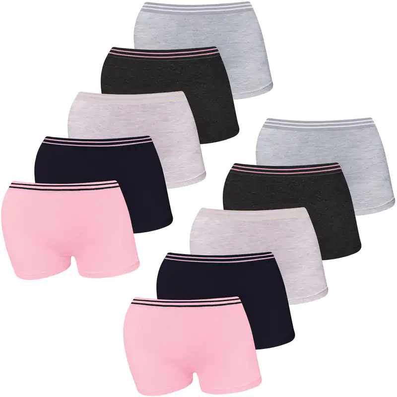 10 Mädchen Pantys Hipster Baumwolle Slips Unterhosen Unterwäsche Panties – neu – Sonstiges – überwiegend weiß – Foto 1 von 5