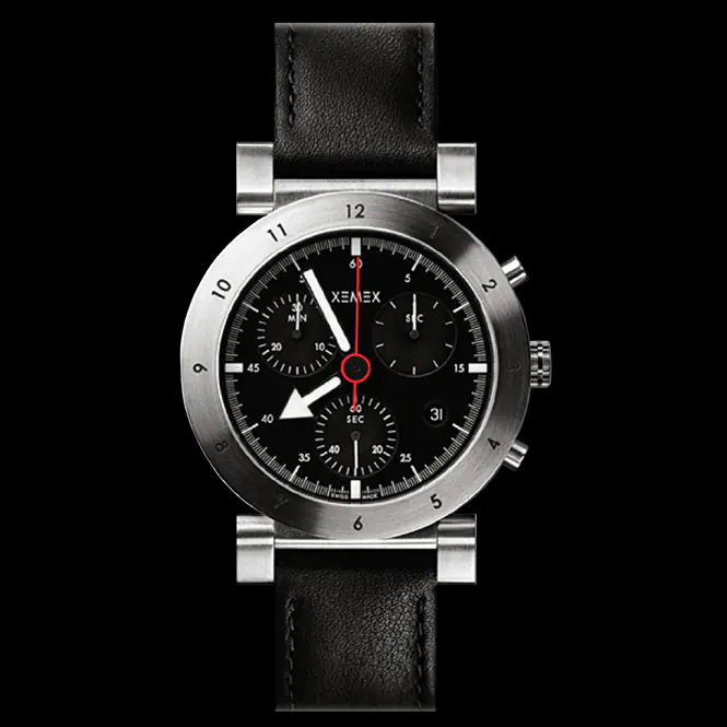 XEMEX Designer Herrenuhr Chronograph Offroad XE 303 Edelstahl swiss made – neu – Uhren & Schmuck – überwiegend schwarz